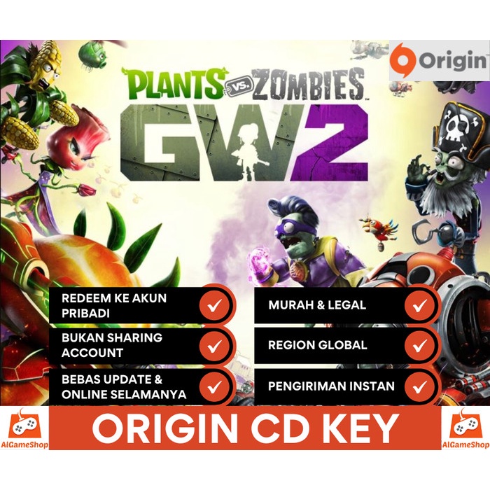 Plants vs. Zombies: Garden Warfare 2 Original PC Games Origin / EA App