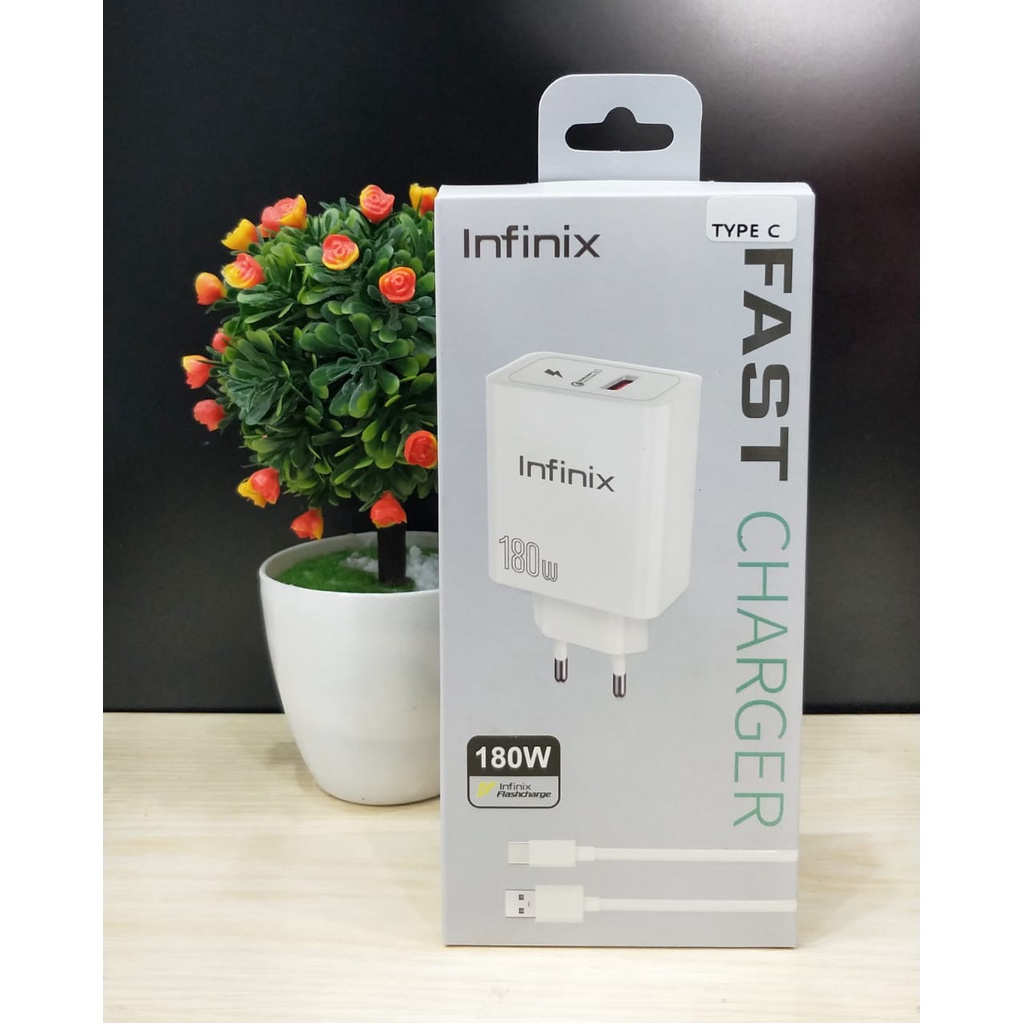 Charger infinix 180 Watt flash charging original micro type C infinix 180W BY,MINIGO