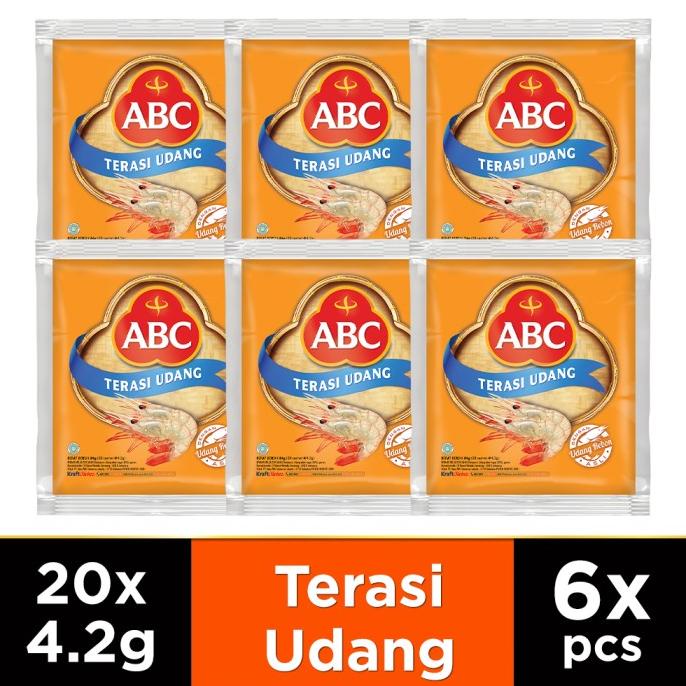 

ABC Terasi Udang 20 x 4.2 g - Multi Pack 6 pcs