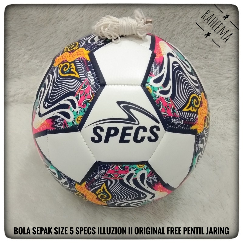 Bola Sepak Size 5 SPECS ILLUZION II / Bola Kaki SPECS Original