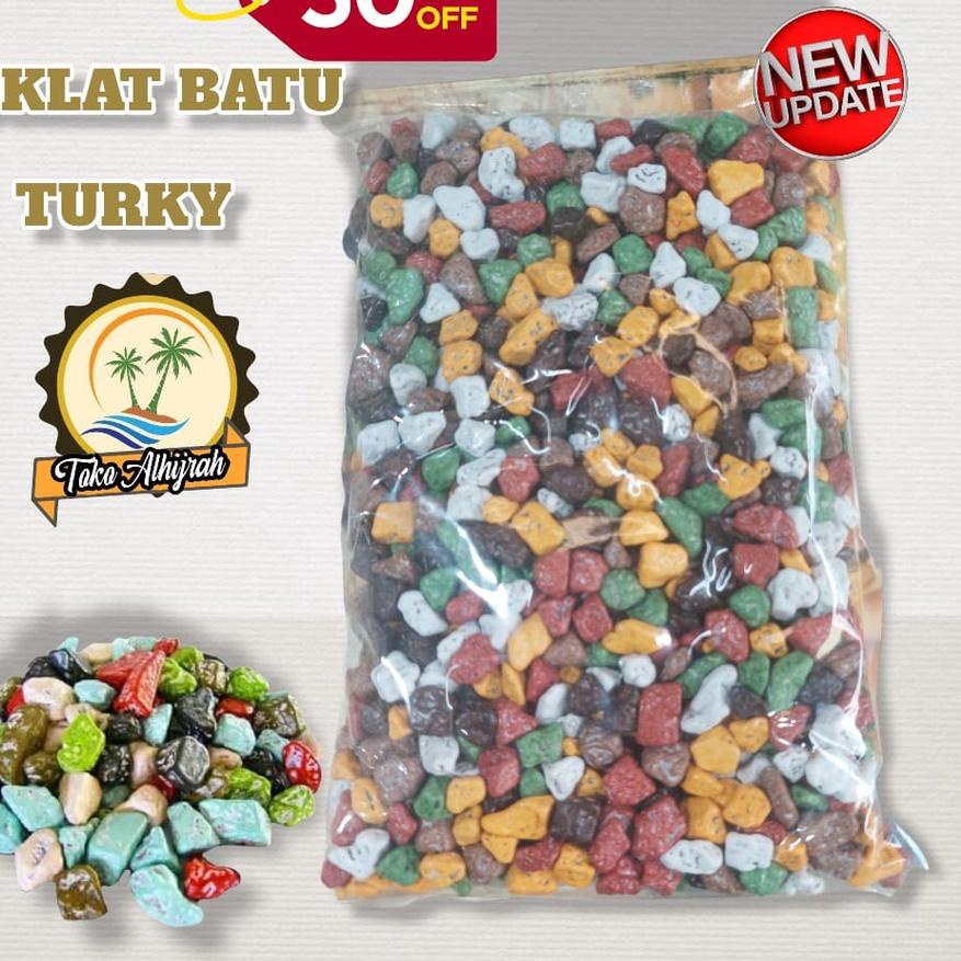 

➶ Coklat / cokelat batu krikil saudi / turky 1kg ◊