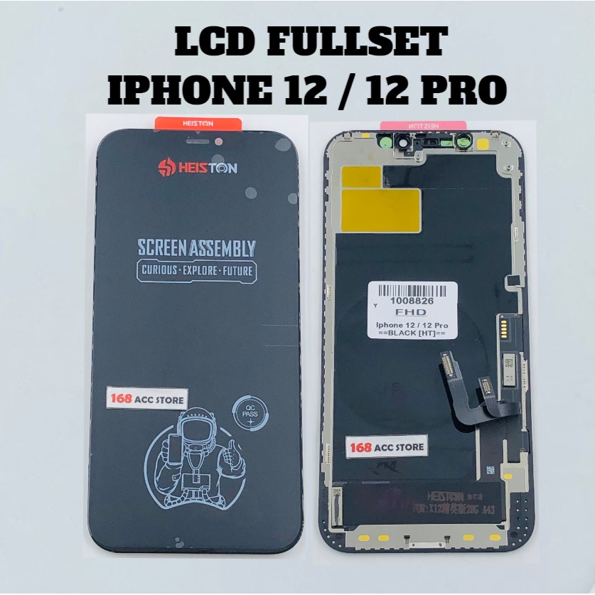 LCD TOUCHSCREEN IPHONE 12 LCD IPHONE 12 PRO FULLSET HEISTON