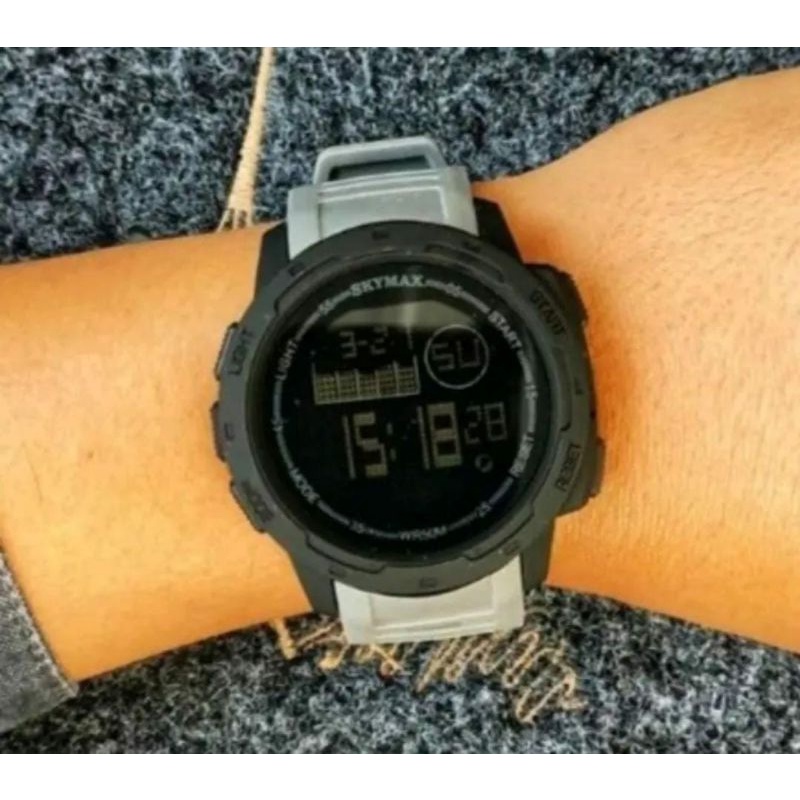 Jam Tangan Skymax Original Free Box Baterai Tahan Air Bisa COD