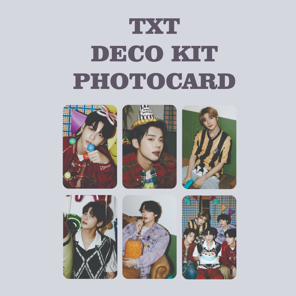 PHOTOCARD TXT DECO KIT 2023