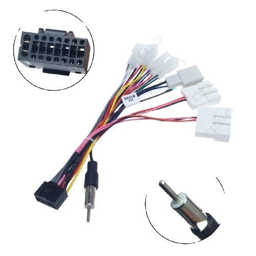 Kabel Soket PNP Headunit Android Toyota Calya Innova Sienta Velos Vios