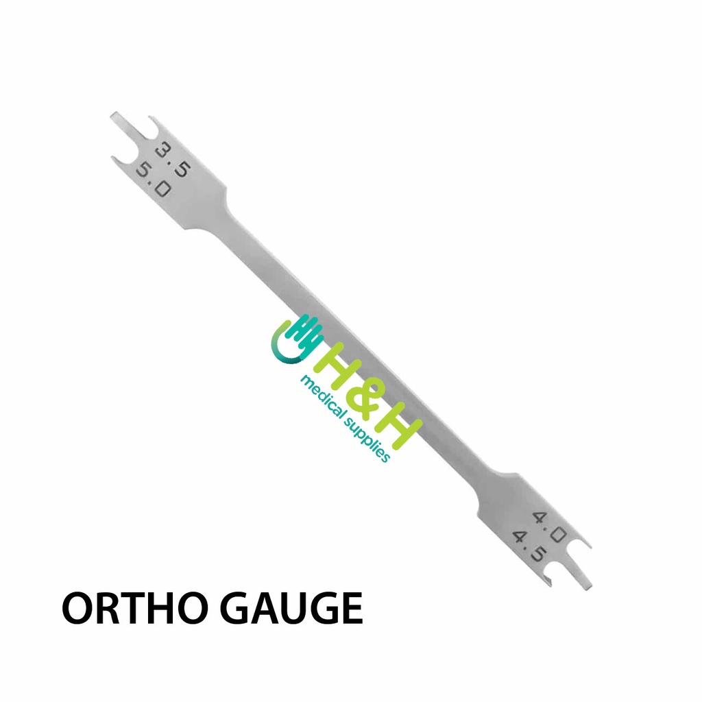 Penggaris Ortho / Ortho Gauge / Bracket Positioning /Orthodontic Gauge