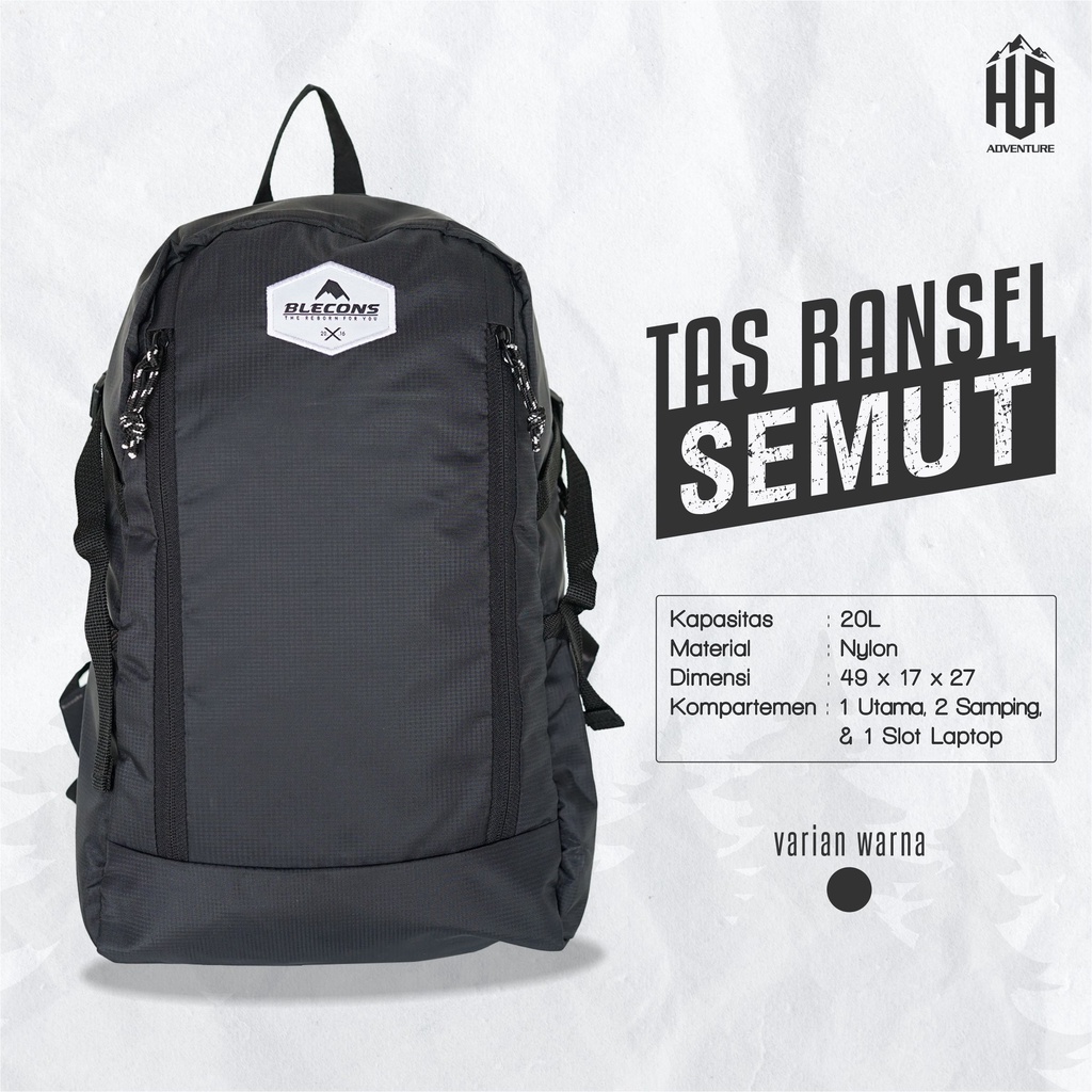 Tas Daypack Ransel Blecons Zarventure