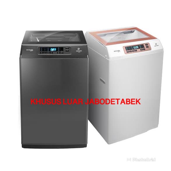 MESIN CUCI 1 TABUNG POLYTRON PAW 8029 / PAW 9029 TOP LOADING ZEROMATIC LAGUNA KHUSUS LUAR JABODETABEK