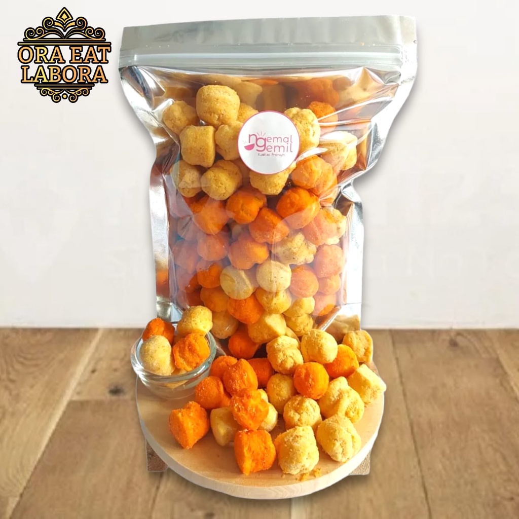 

Chiki Ball Mix Rasa 2in1 Homemade Bola Bola Chiki Kualitas Premium - Ora Eat Labora