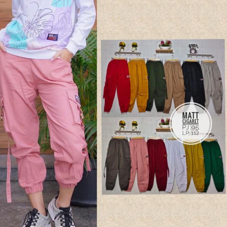 REKOMENDASI TERLARISS celana cargo joger caret jevani