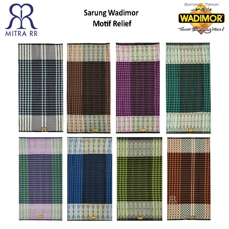 Sarung Tenun Wadimor motif Relief Melayu Satuan | Relief Tumpal Satuan | Grosir