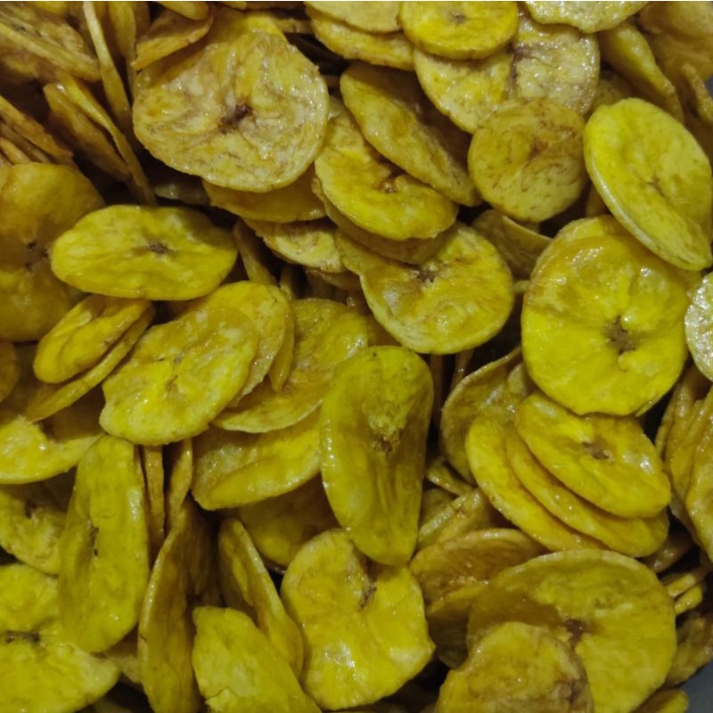 Jual Keripik Pisang Koin Snack Kiloan 1kg Shopee Indonesia