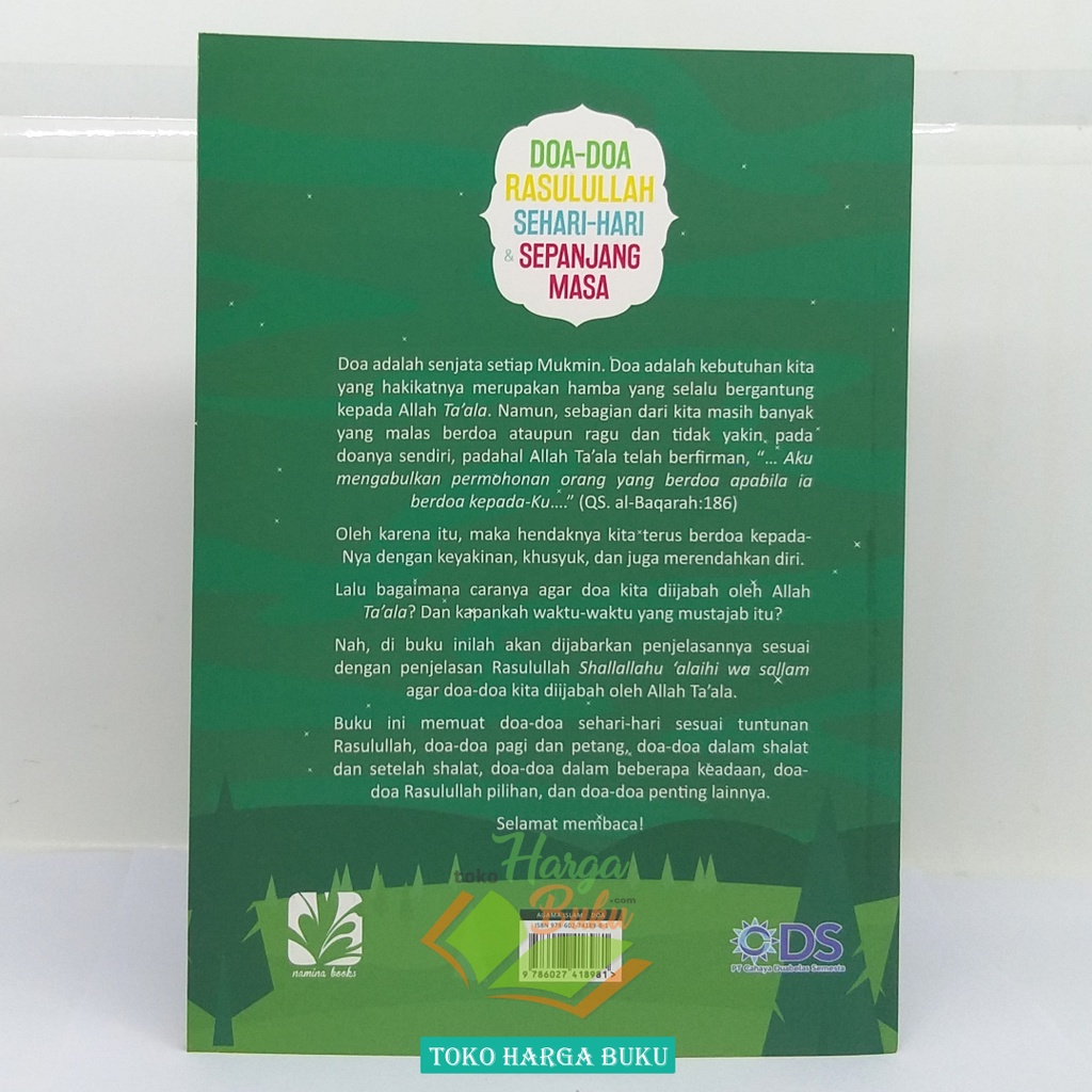 Doa-Doa Rasulullah Sehari-Hari dan Sepanjang Masa Meraih Keberkahan Kesuksesan Dan Kebahagiaan Hidup Dunia Akhirat Dengan Doa Penerbit Elmadina ELM