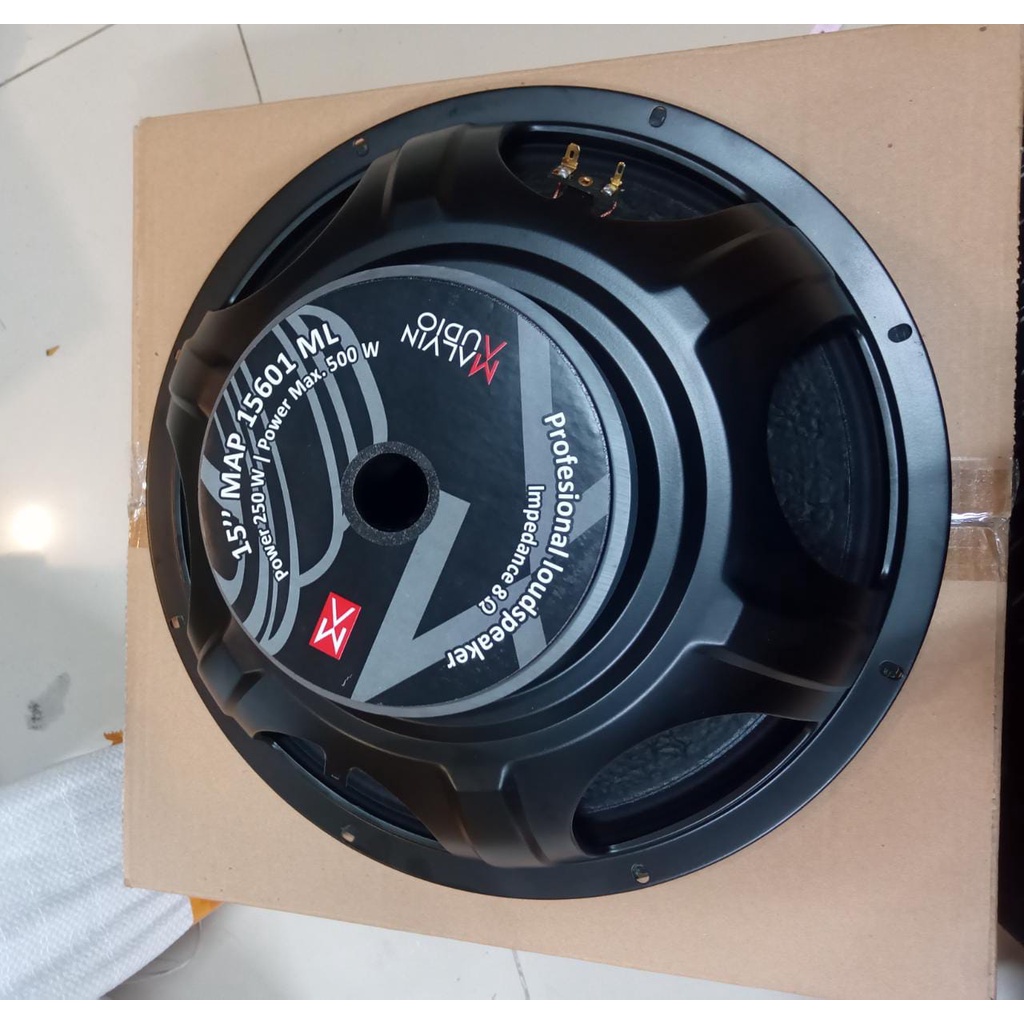 Speaker Malvin audio 15 inch MAP 15601 speaker