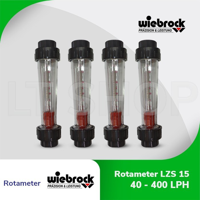 Rotameter / Flow Meter Tabung Wiebrock LZS-15 100-1000 LPH