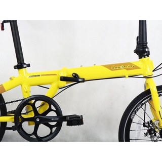 Sepeda Lipat Dahon Ion Madison 20 inch Yellow Kuning