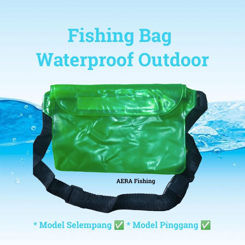Tas Mancing Anti Air Waterproff Fishing Dry Bag Outdoor