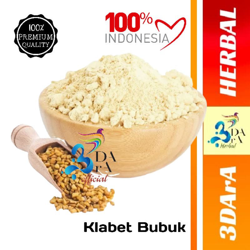 

Bubuk Klabet - Fenugreek Premium