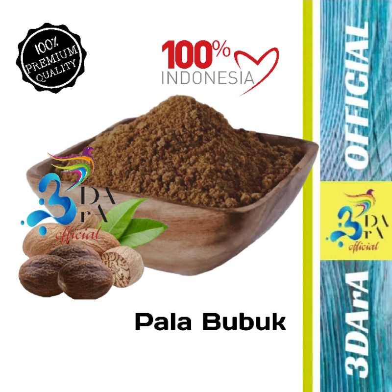 

Bubuk Pala 500gr Murni Kualitas Premium