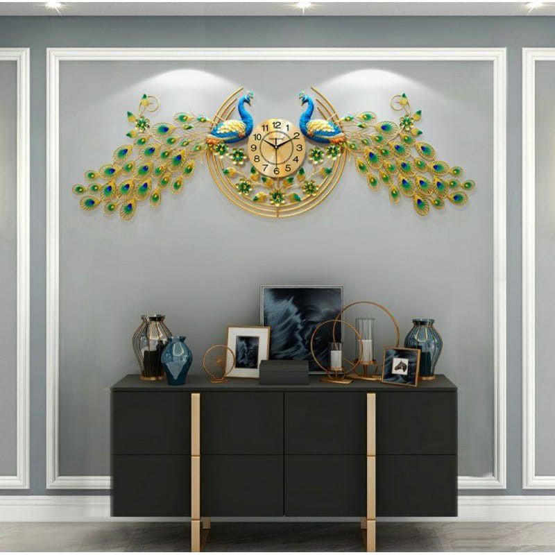 READY stok jam dinding premium quality european dekorasi dinding/ruang tamu/kamar tidur/hotel/big si