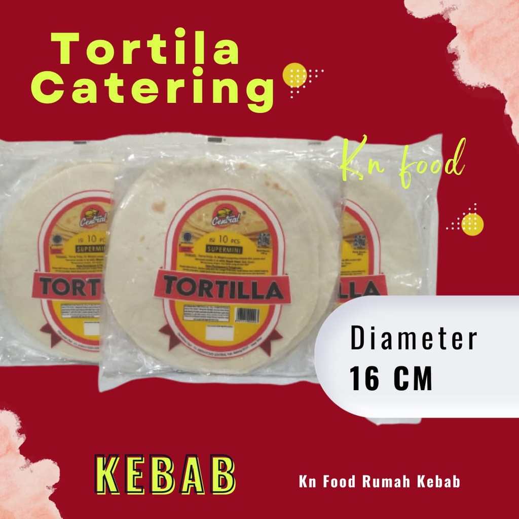 

Tortilla Kebab Gurih/Polos