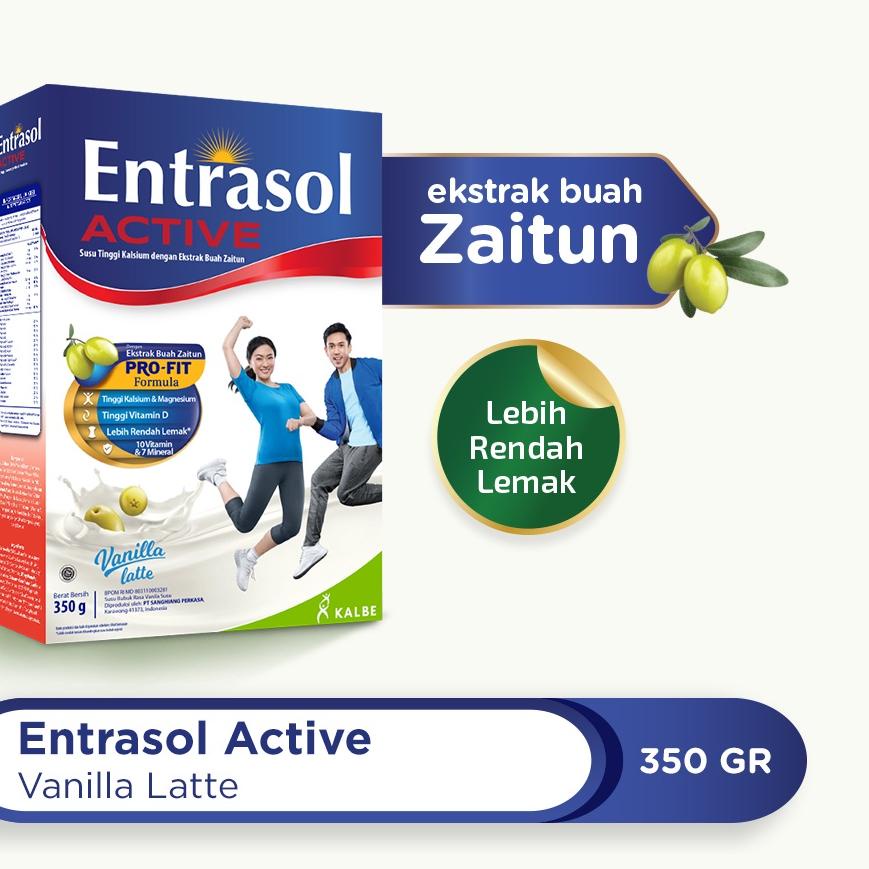 

☚ ENTRASOL ACTIVE VANILLA LATTE 350 G ➯
