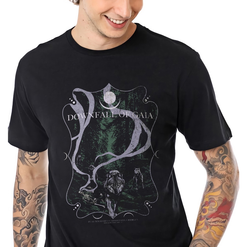 Kaos Band Downfall Of Gaia Tshirt Merchandise