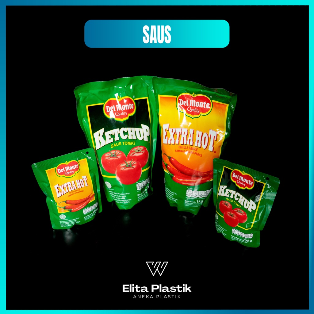 

Delmonte Saus Extra Hot Chilli Pouch 200gr / 1000 gr Murah Pekanbaru