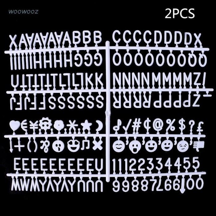 

Terlaris Promo 340Pcs Luckyx Set Angka Uruf Felt Alfabet Papan Murah