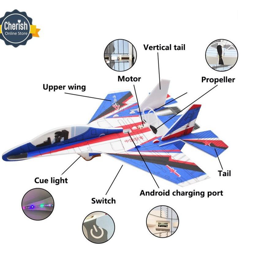 HARGA TERMURAAH Mainan Pesawat Foam Elektrik | Pesawat Terbang Busa Elektrik Recharge
