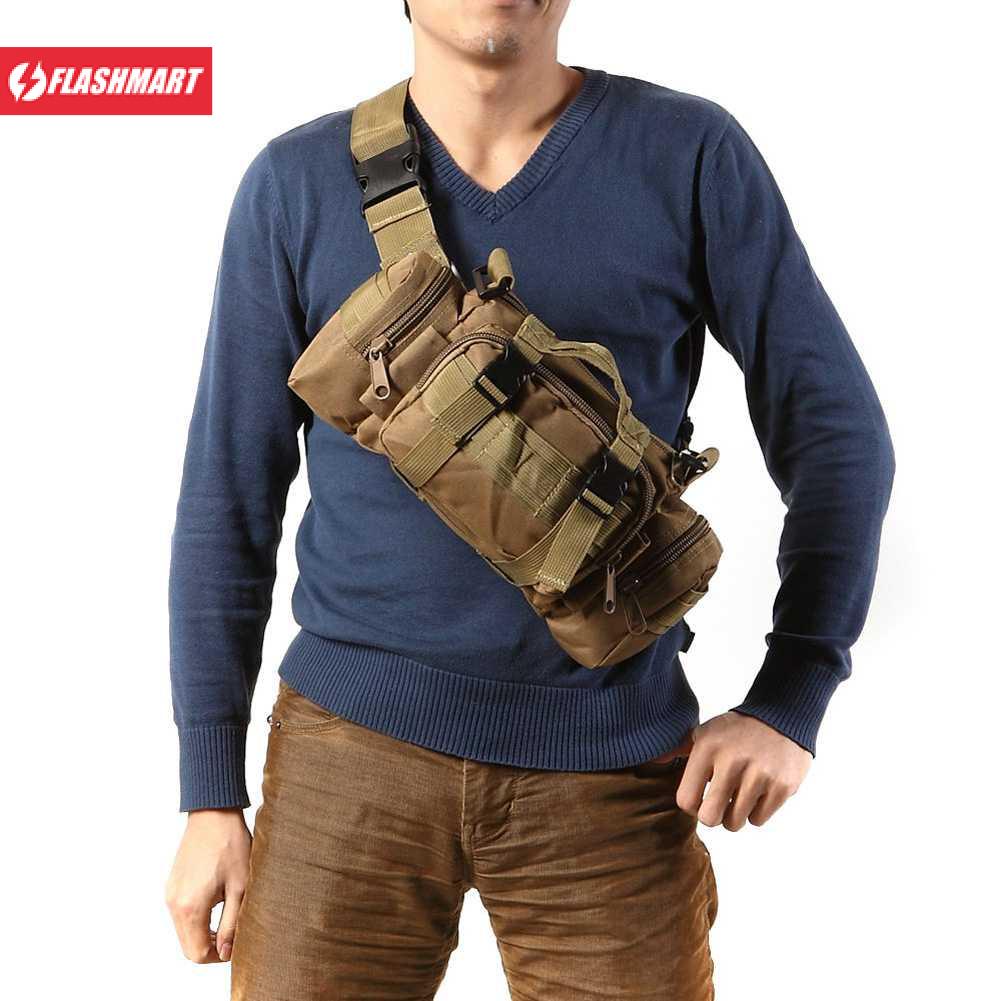 Flashmart Tas Selempang Pria Army Sling Bag 6L - BL015