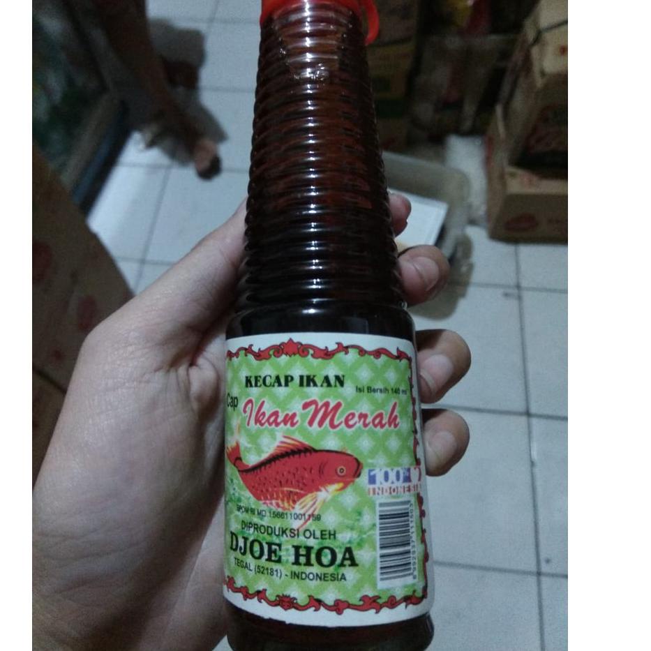 

Belanja Murmer KECAP IKAN CAP IKAN MERAH JUHA DJOE HOA 140 ML