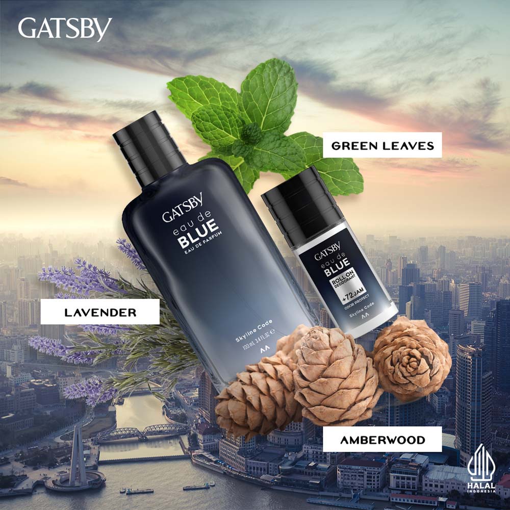 GATSBY Eau De Blue Eau De Parfum 100 ML