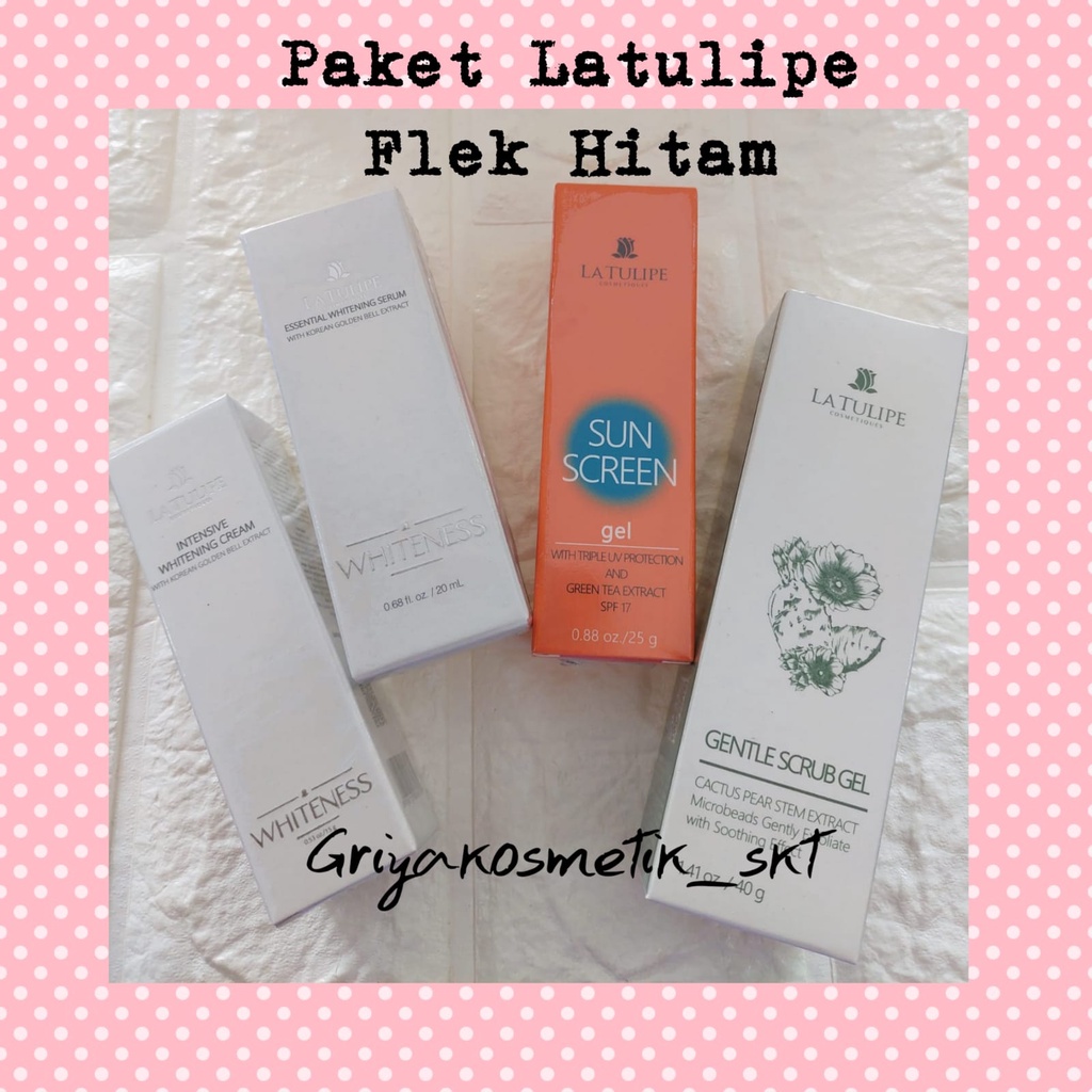 LATULIPE PAKET FLEK HITAM
