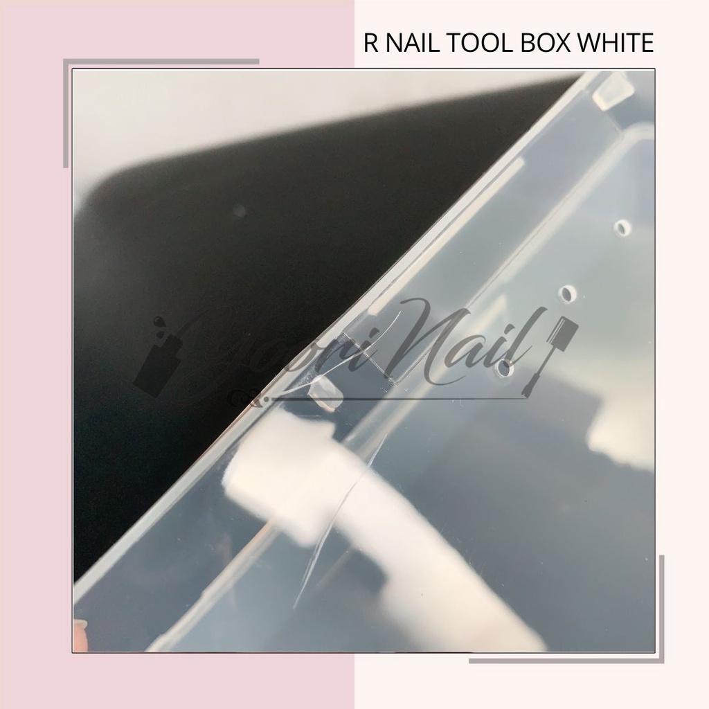 [REJECT PRODUCT] Nail tool box storage tempat penyimpanan alat nail art