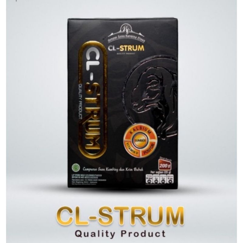

Susu Kambing Etawa CL-Strum 200gr BPOM Susu Kalsium