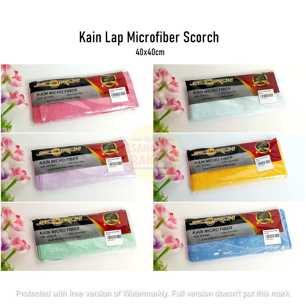 Kain Lap Microfiber Scorch (Random)