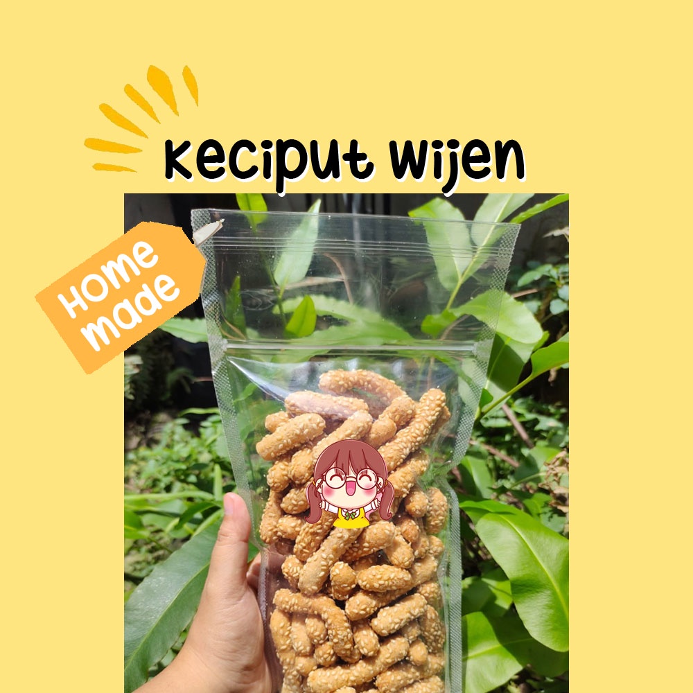 [TOKOKUDC SNACKS] 155gr KECIPUT WIJEN EXTRA GURIH CEMILAN SULTAN SNACK VIRAL