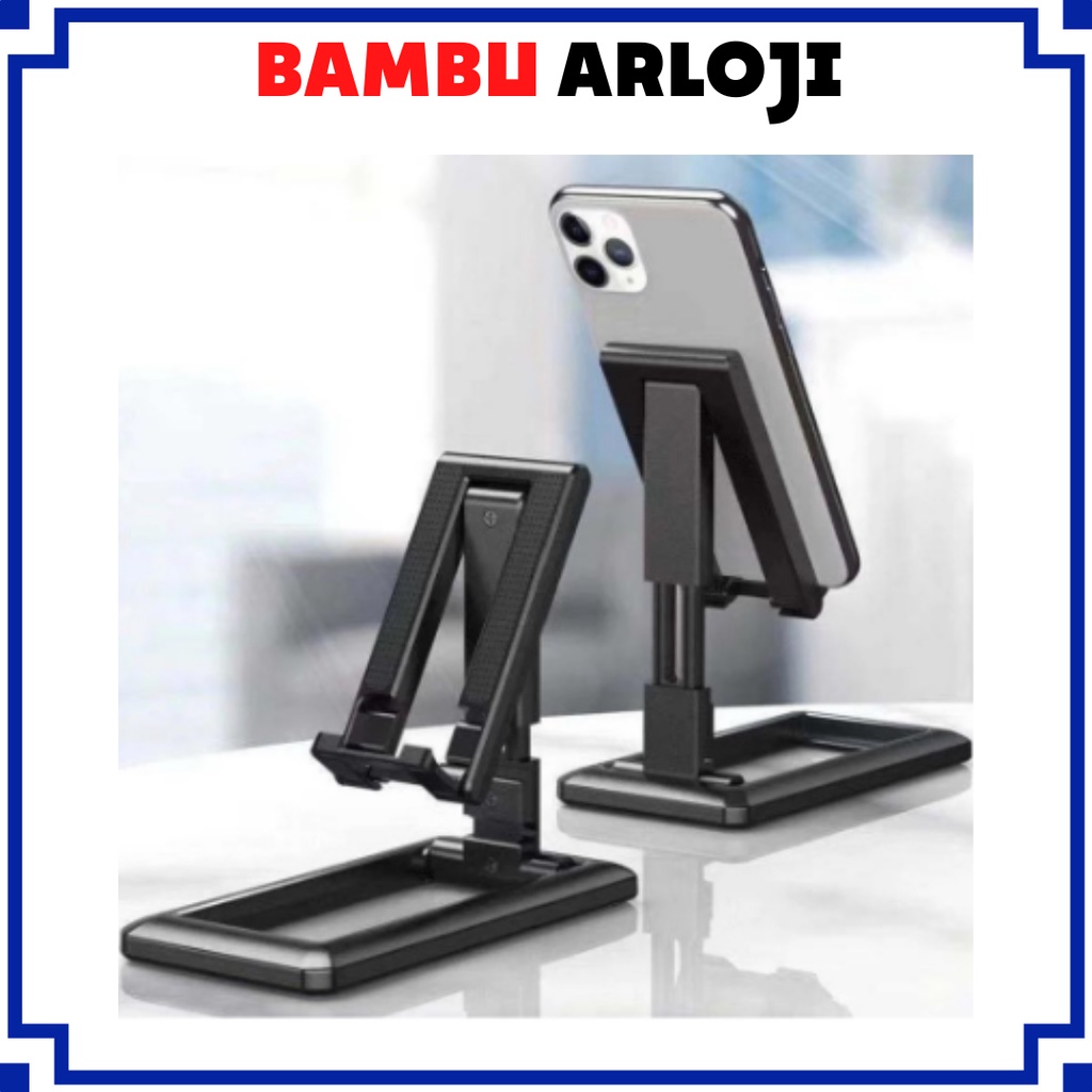 BAJ FOLDING DESKTOP Support Stand HD28 Universal Phone Holder L305 TATAKAN HP DI MEJA HOLDER HP SS183