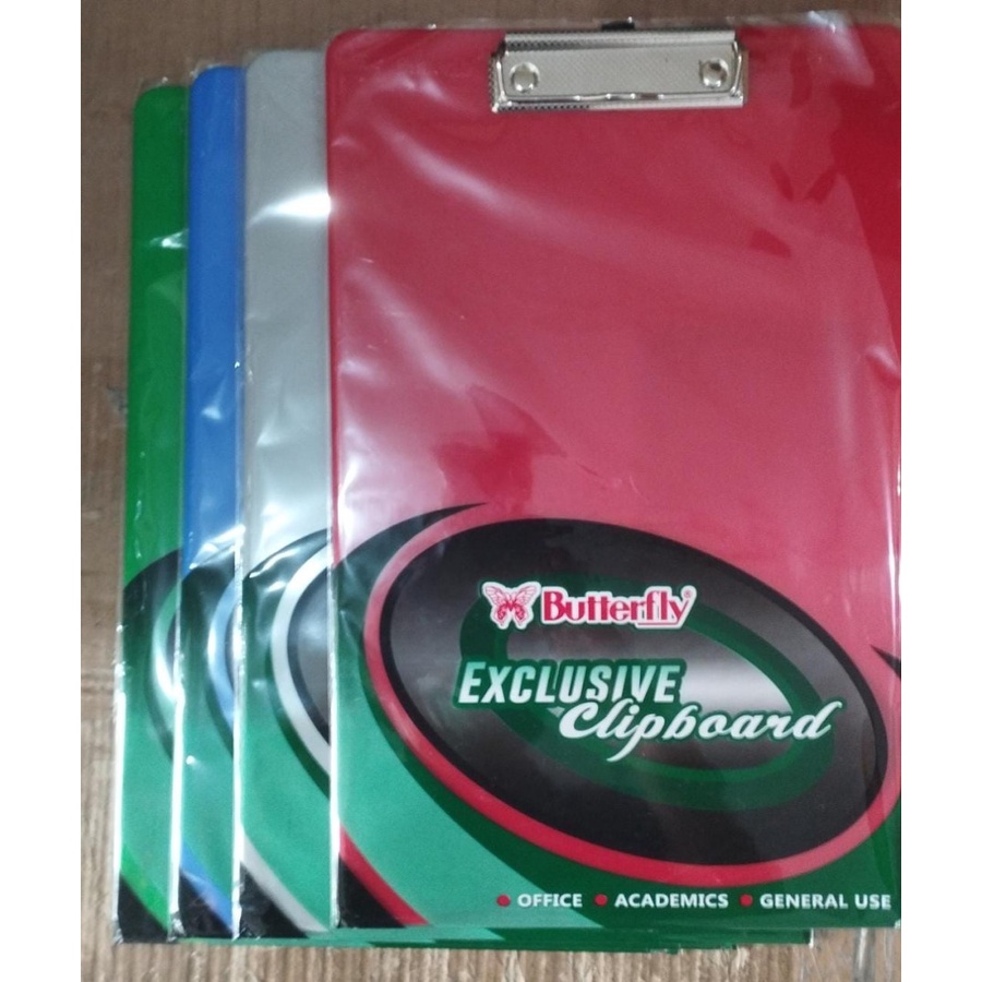 Clipboard Papan Ujian Butterfly F4