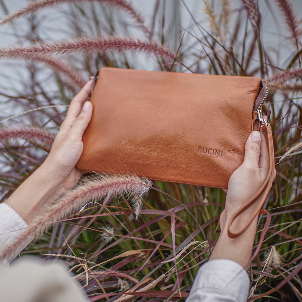 Clutch Pouch Kulit BUCINI Martani