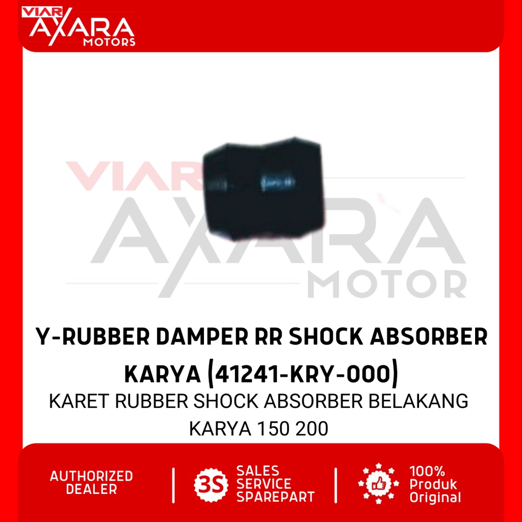 Y-Rubber Damper RR Shock Absorber Karya / Karet Rubber Shock Absorber Belakang Sparepart Viar Karya 