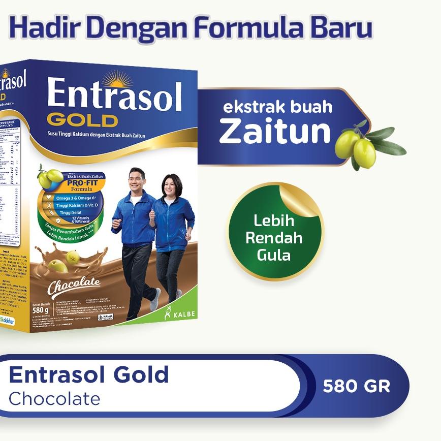 

♬ ENTRASOL GOLD CHOCOLATE 580 G ➨