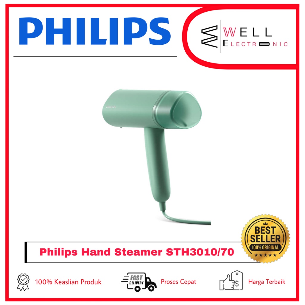 PHILIPS HANDHELD STEAMER GARMENT STH3010 STH 3010 SERIES