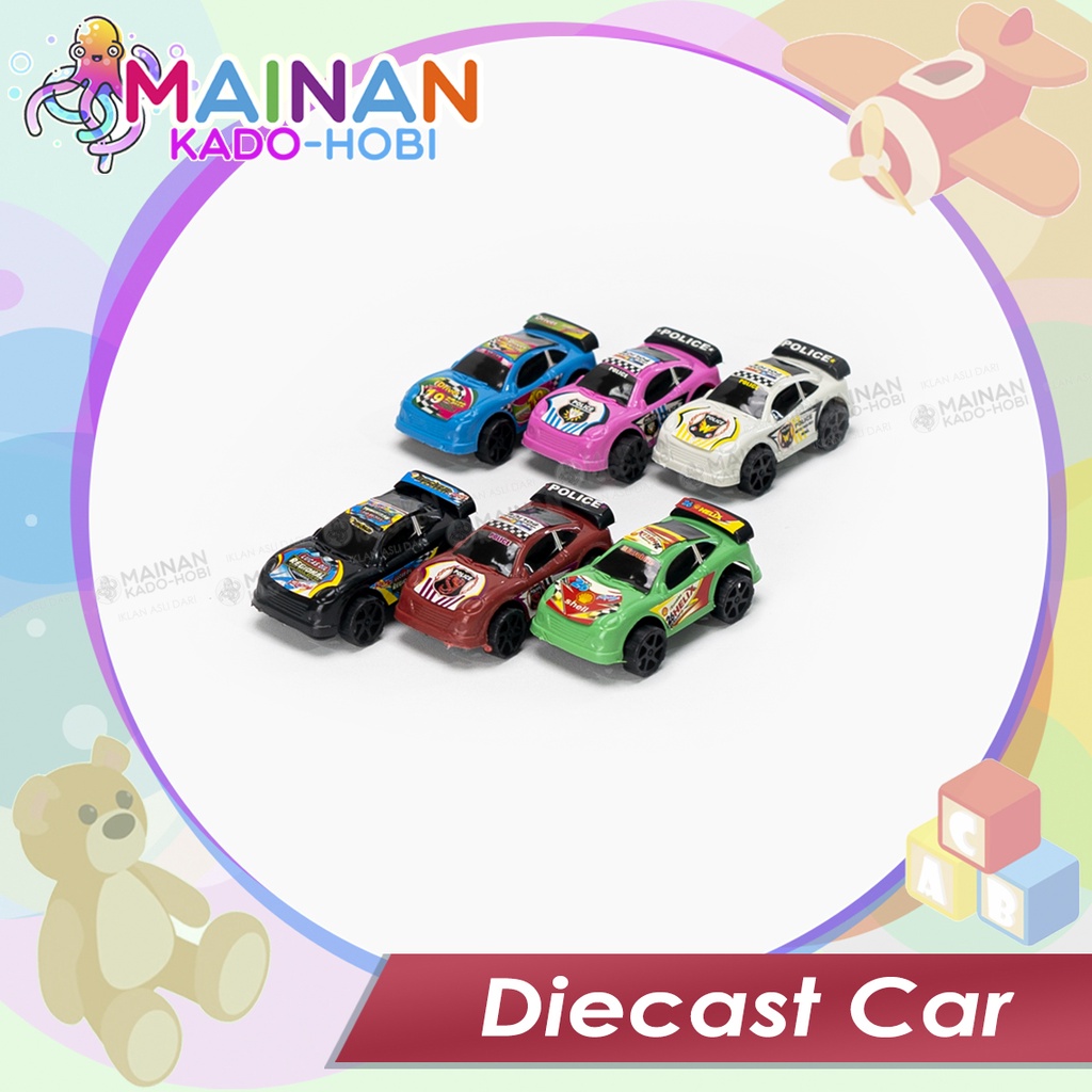 MAINAN KADO HOBI ANAK LAKI MINIATUR DIECAST CAR MOBIL