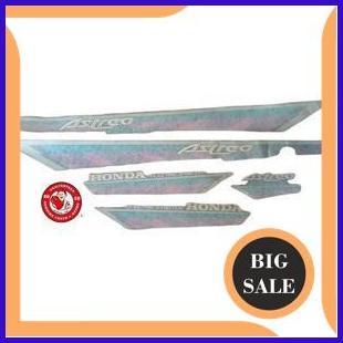accessories Lis Body Sticker Striping Honda Astrea Grand Bulus 1993 93 Limited Edition Original Ori