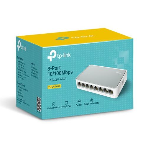 ➨ TP-LINK 8-Port Switch Hub TL-SF1008D SF 1008 D 1008D ☻