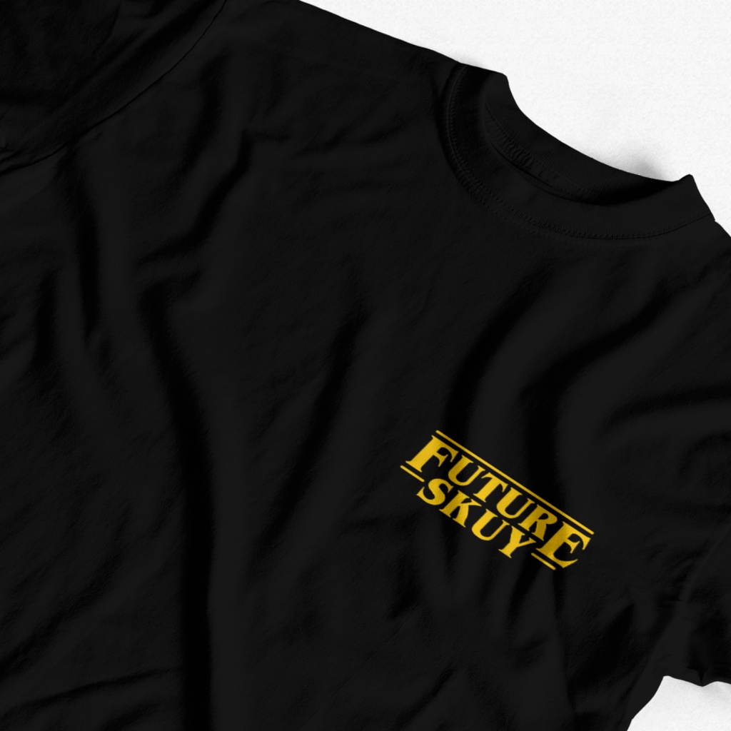 Kaos Skuy Dewasa Hitam Unisex | Future Skuy SKY197