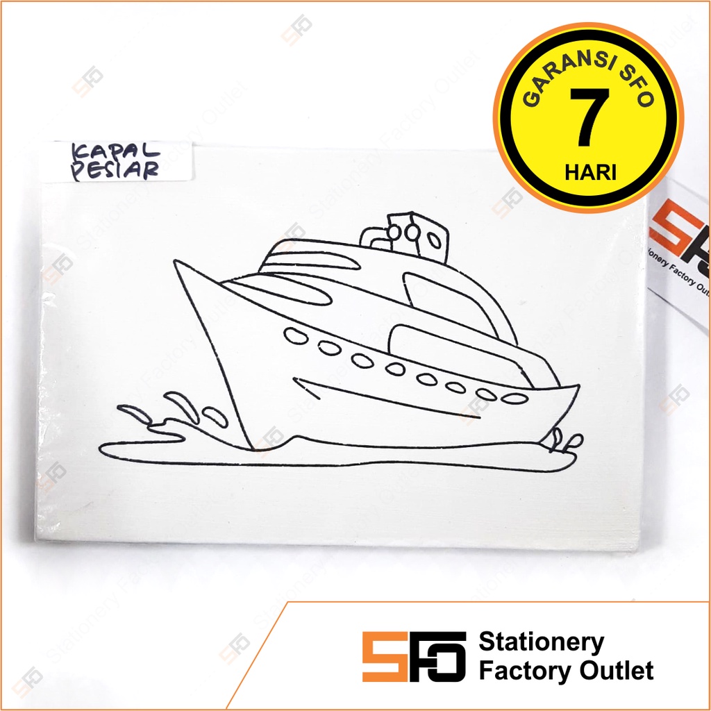 

DIY Kanvas Lukis 20 x 30 cm - Template Paint for Kids Gift Box