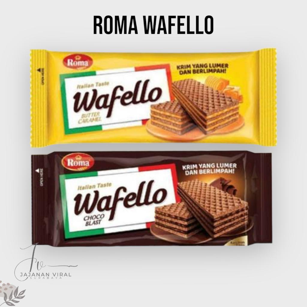 

Biskuit Roma Waffelo All Varian @1 Pack 10 Bks